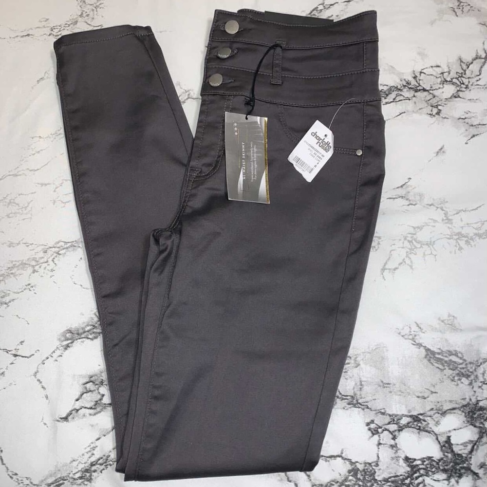 2 charlotte russe high waisted jeans